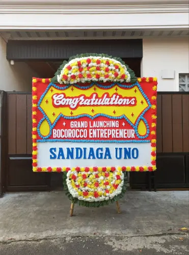 Papan Bunga Opening kalicari